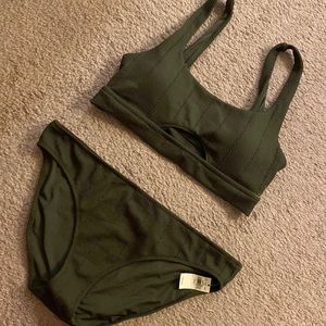 NWT Aerie Bikini Top & Bottom